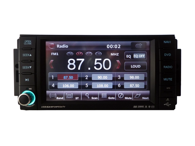 Car DVD for Grand Cherokee-GPS DVD ST-8104