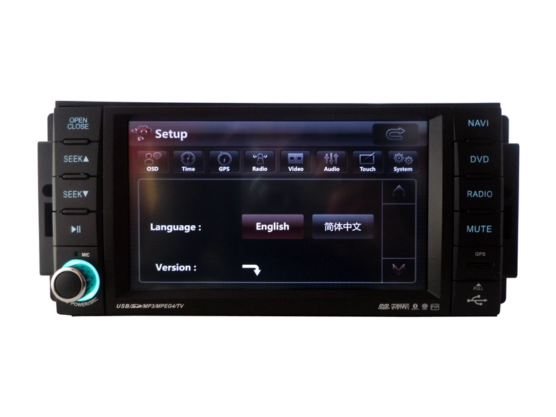 Car DVD for Grand Cherokee-GPS DVD ST-8104