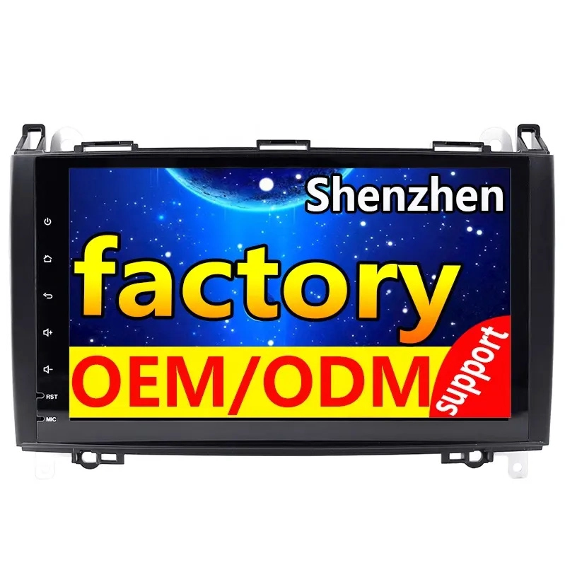 HD -Auto -Radio für Benz W169 A150/160/170/180/200 W245 B160/170/180/200 W639 Vito Viano W906 Sprinter 2500/3000 VW Handwerker weiter