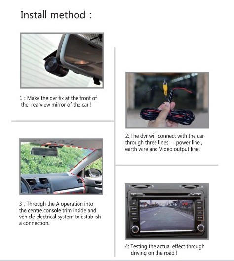 高清晰度车用DVR A8 ST-V2