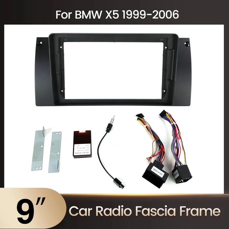 BMW E90 X5 E39 E46汽车零件仪表板Fascia Frame面板特殊框架的热销售汽车车架DVD播放器