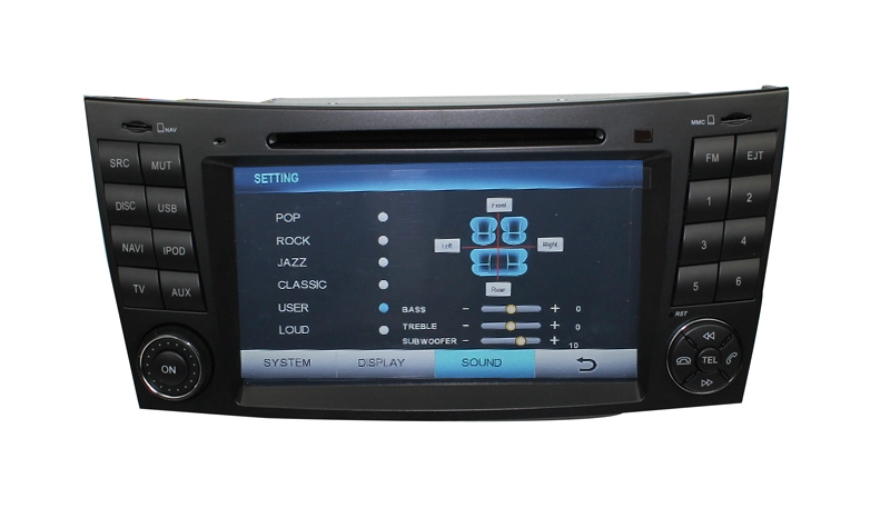 车载DVD的奔驰E级(W211)ST-7031