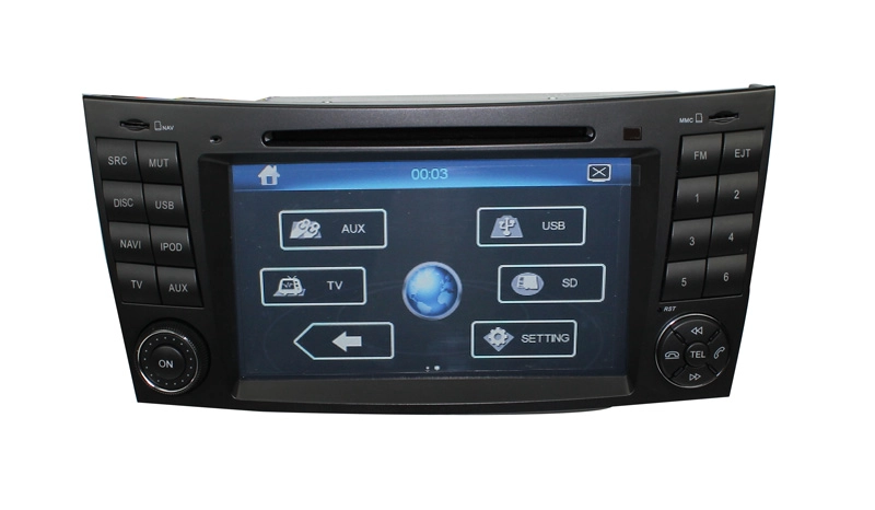 车载DVD的奔驰E级(W211)ST-7031