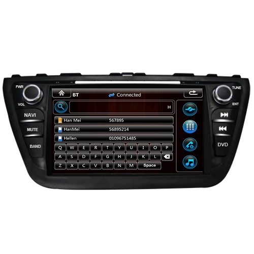 DVD de voiture pour le lecteur multimédia Suzuki SX4 GPS ST-9070