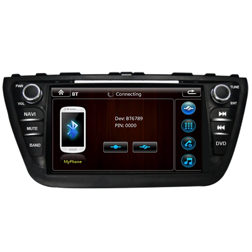 DVD de voiture pour le lecteur multimédia Suzuki SX4 GPS ST-9070