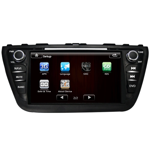 DVD de voiture pour le lecteur multimédia Suzuki SX4 GPS ST-9070