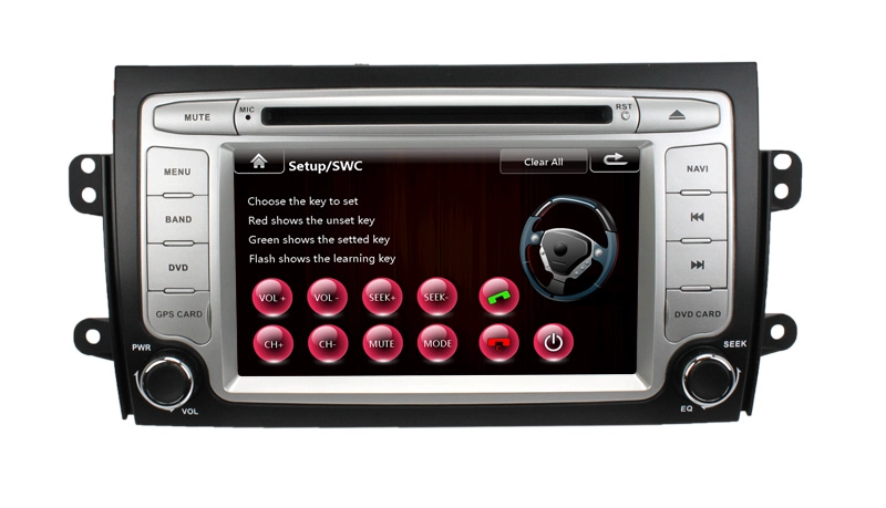 DVD de voiture pour Suzuki SX4 cardvd gros ST-7123