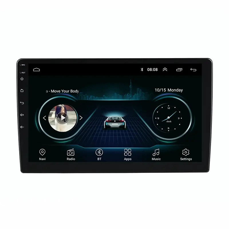 Universal 2 DIN 7 9 10 بوصة شاشة تعمل باللمس Android Radio DVD Player Multimedia GPS CARIGINES CAR