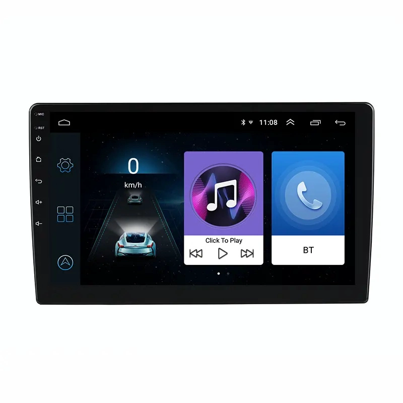 Universal 2 DIN 7 9 10 بوصة شاشة تعمل باللمس Android Radio DVD Player Multimedia GPS CARIGINES CAR