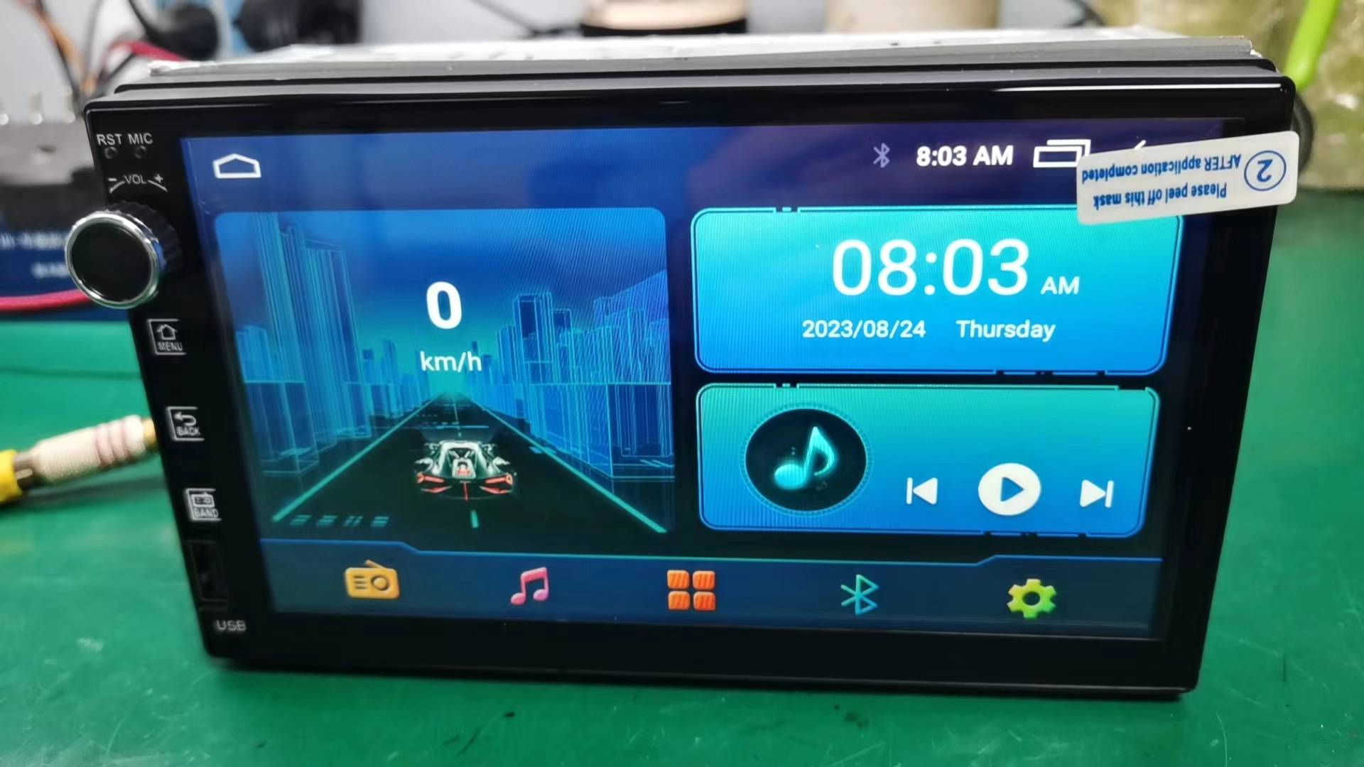 Universal Touch Screen 2 Din Android Radio DVD Reproductor Multimedia Multimedia doble DIN 7 pulgadas GPS CAR STEREO