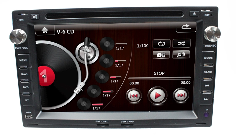 Car DVD for VW crossfox/espacefox/spacecross ST-6222