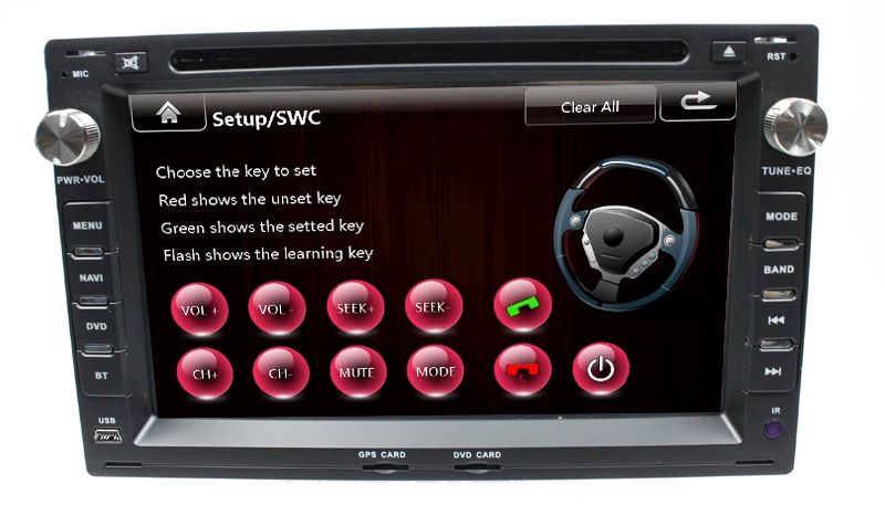 Car DVD for VW crossfox/espacefox/spacecross ST-6222
