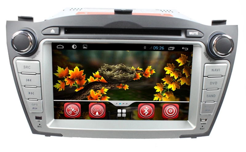 Android 7.1 รถยนต์เครื่องเล่นที่ทันสมัย ix35 (2009-2012) / ทูซอน (2009-2012) ST-8304C