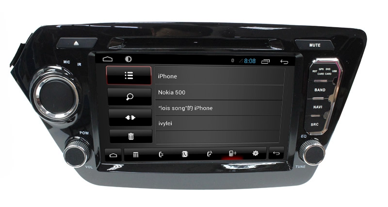 Android 7.1 Car DVD KIA K2 / Rio (ST-8247C)