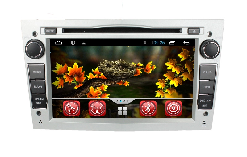 Android 4.4 Araba DVD Opel Antara / Zafira / Vedic / AGILA / Xhosa / Vectra ST-6045C