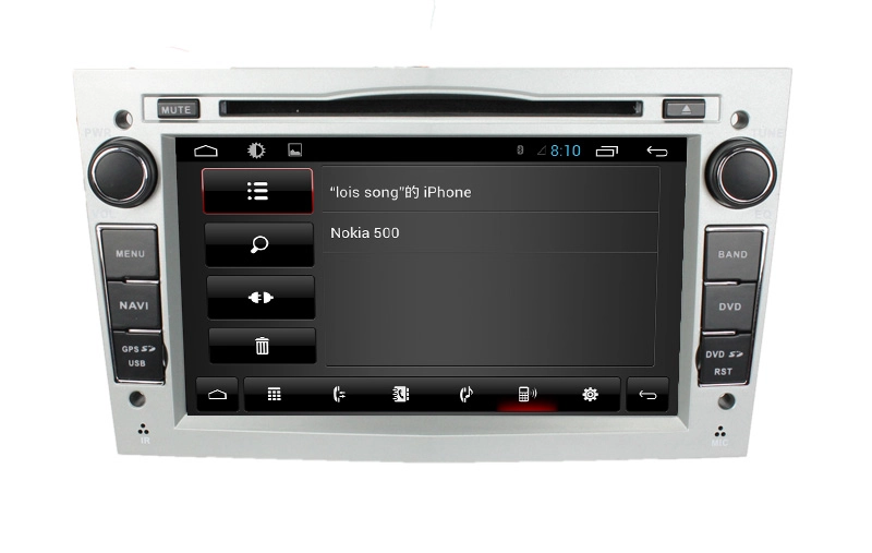 Android 4.4 Araba DVD Opel Antara / Zafira / Vedic / AGILA / Xhosa / Vectra ST-6045C