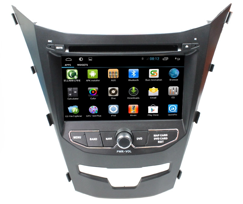 Android 7.1 Car DVD for Ssangyong Korando 2014 (ST-9082C)