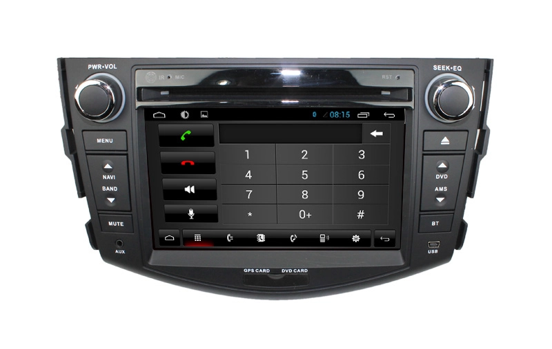 安卓7.1车载DVD的丰田RAV4(ST-8137C)