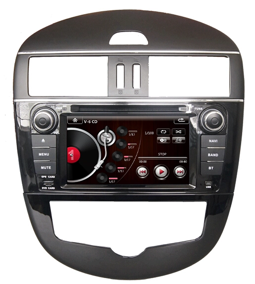Car DVD Nissan new Tiida ST-7199