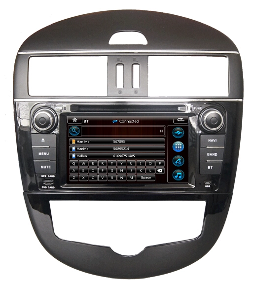 Car DVD Nissan new Tiida ST-7199