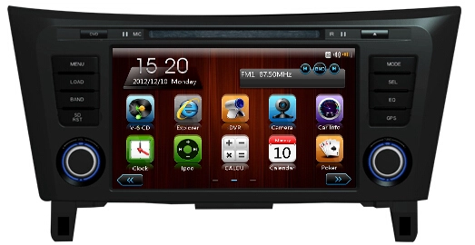 DVD ติดรถยนต์สำหรับนิสสัน QASHQAI / X-Trail ST-8178