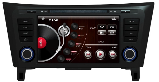 DVD ติดรถยนต์สำหรับนิสสัน QASHQAI / X-Trail ST-8178