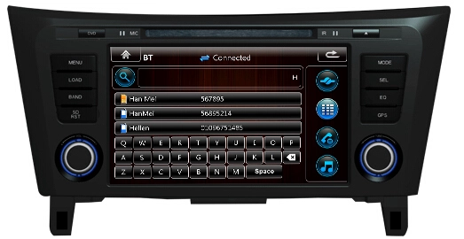 DVD ติดรถยนต์สำหรับนิสสัน QASHQAI / X-Trail ST-8178