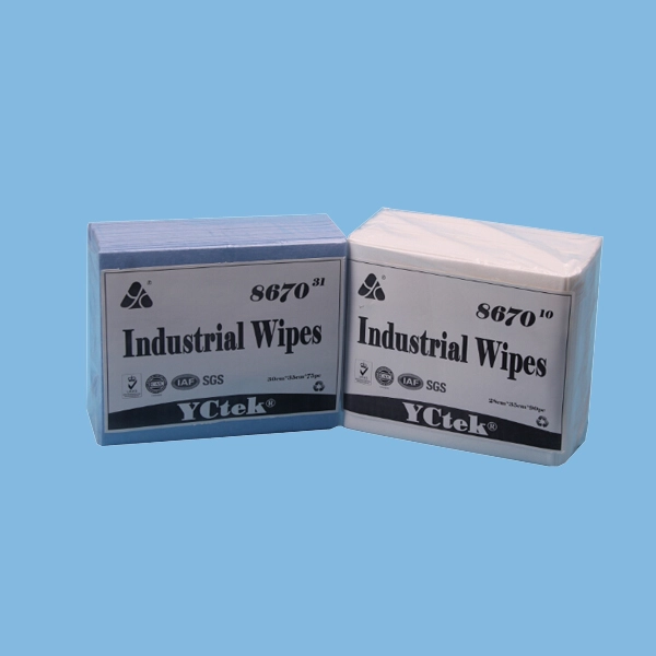 China Supplier PP Woodpulp Einweg Industrial Wipes