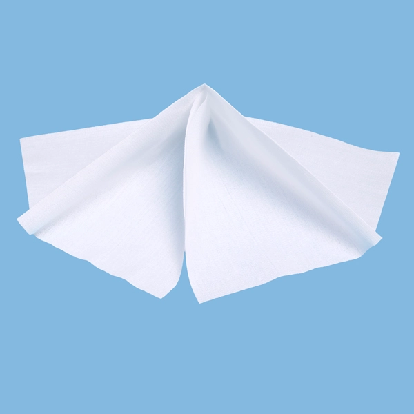 55% Woodpulp 45% de polyester non-pelucheux de nettoyage industriel de chiffons non pelucheux de polyester
