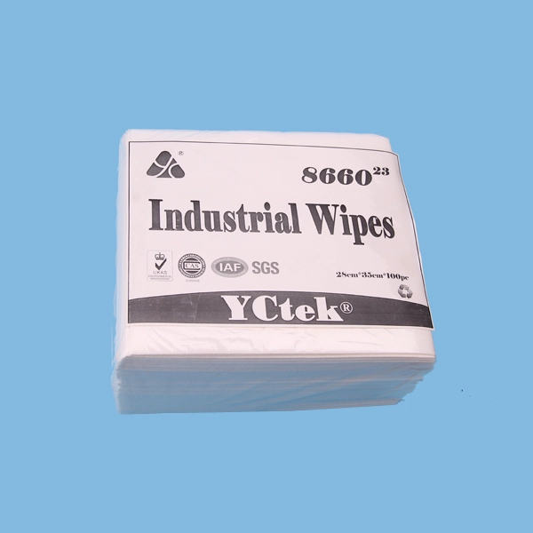 Essuyez propre 9.1 "x 16,8 » YCtek60 non-tissé blanc boîte 126 feuilles.