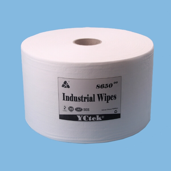 YCtek50 110gsm bois polypropylène nettoyage industriel lingettes