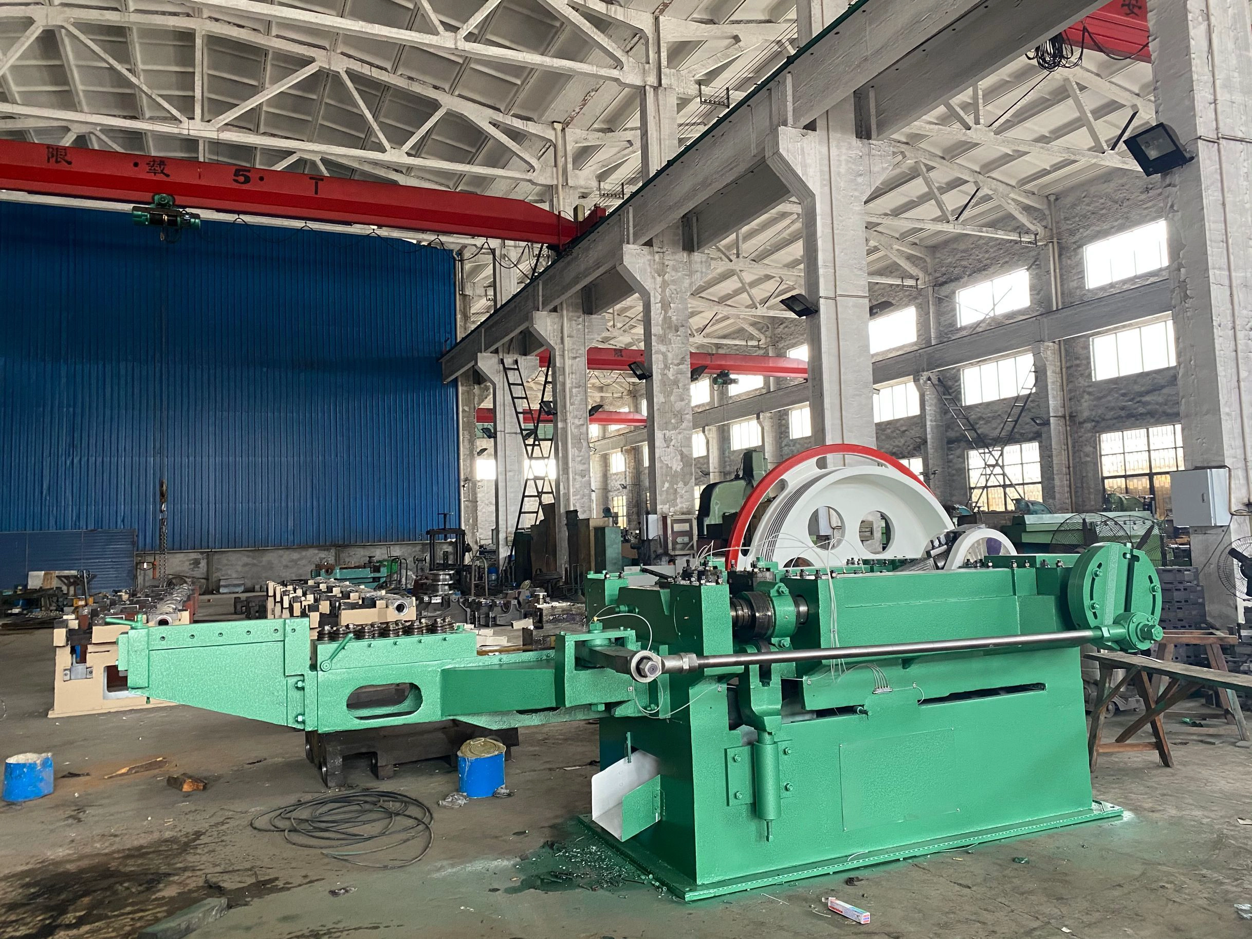 Tam Otomatik Tırnak Yapımı Makinesi Tırnak Makinesi Yüksek Hızlı Z94-6A Tırnaklar ve Vidalar İçin Tip