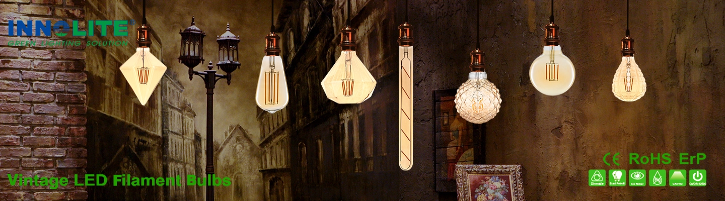 Vintage LED bombillas de filamento