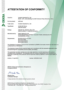 LED Decoratieve lampen CE-certificeringen-2