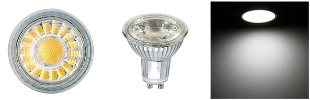 GU10 COB glass LED spotlights china