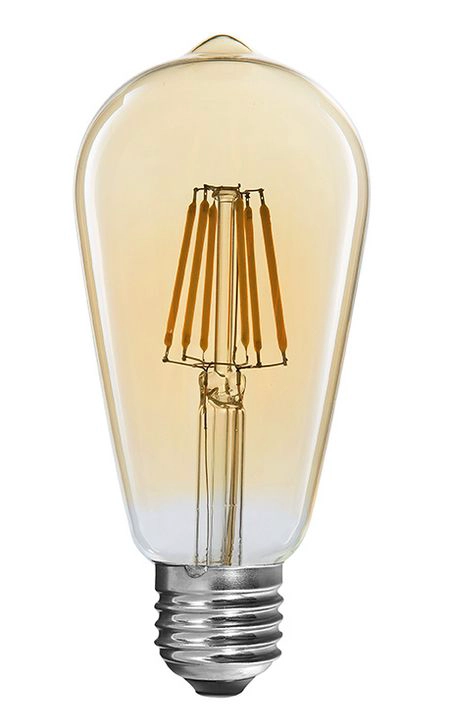 Teardrop shape LED filament bulbs from Innolite