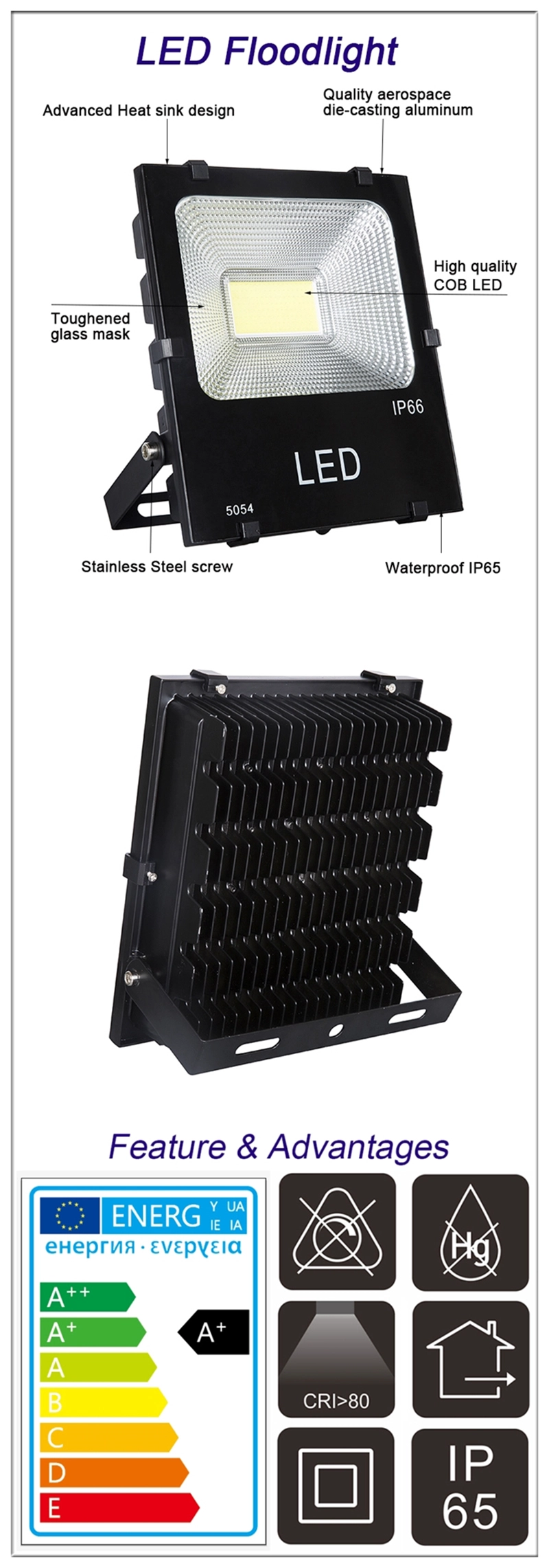 china LED Floodlights COB supplier