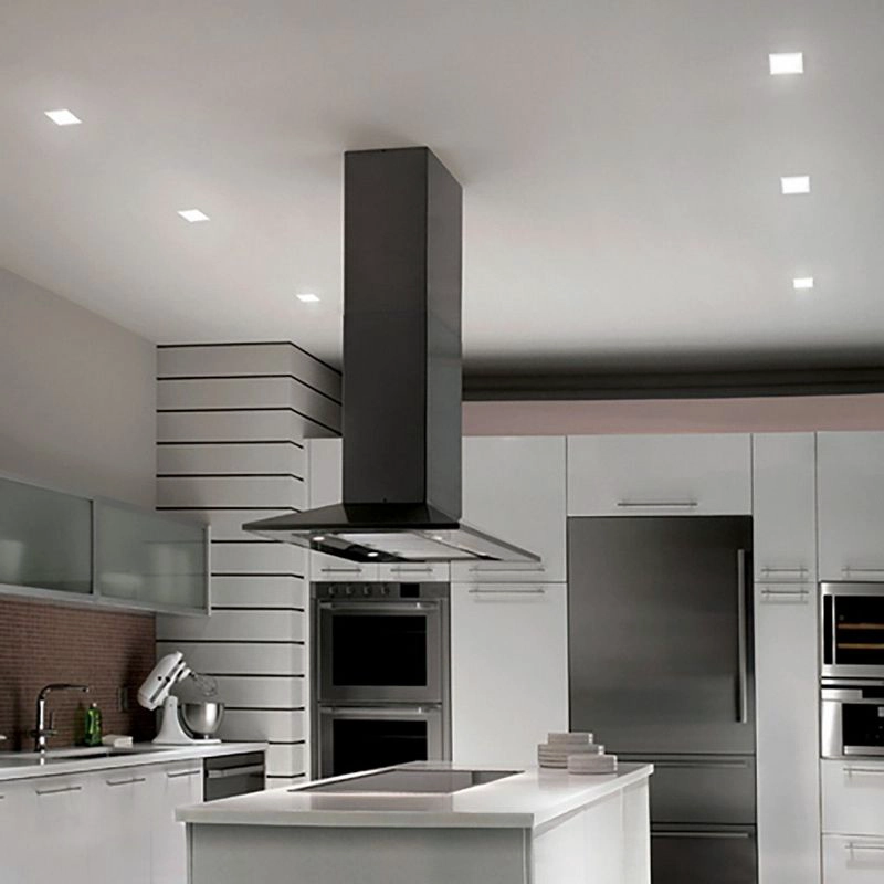 Downlights encastrés carrés minces de 18W LED Dimmable