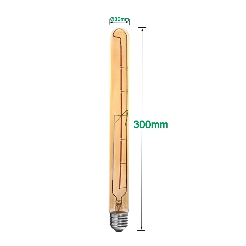 5W tubular T30 LED filament bulbs