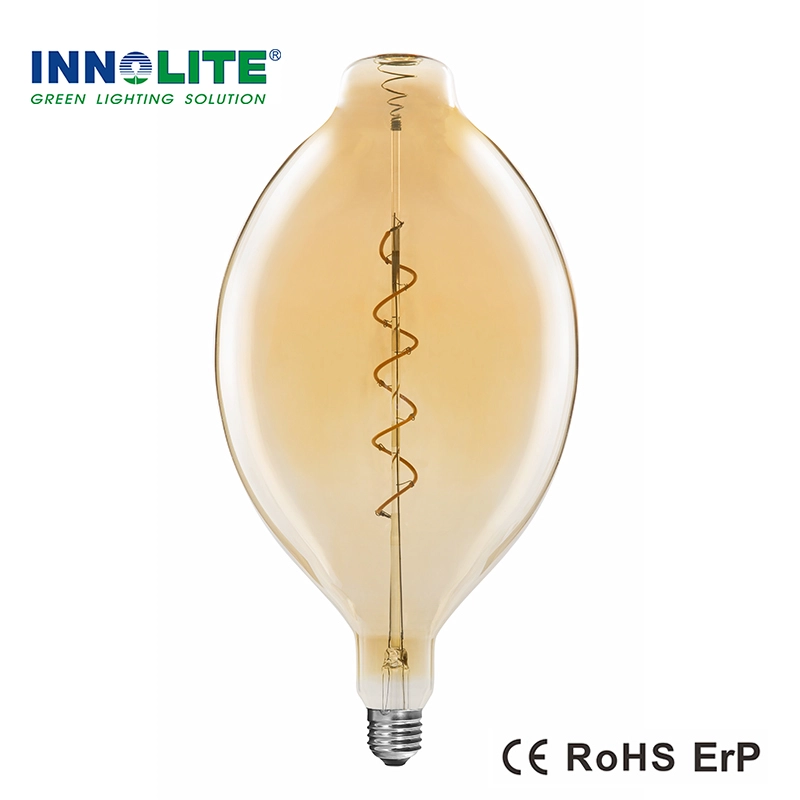 BT180 Spiral filament LED light bulbs 4W