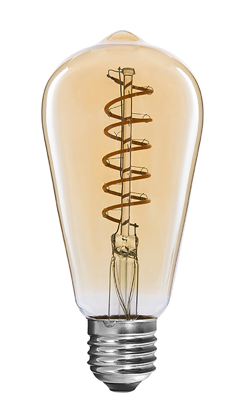 China Classic Flexible LED Filament bulbs ST64 4W manufacturer