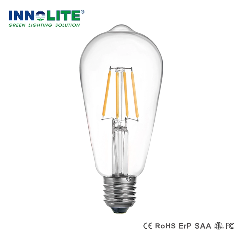 Bombas de filamento ST64 LED clássicas 6.5W