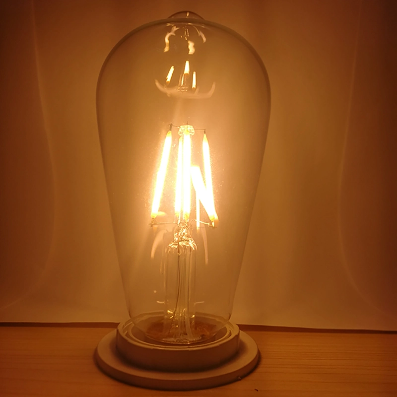 Bombas de filamento ST64 LED clássicas 6.5W