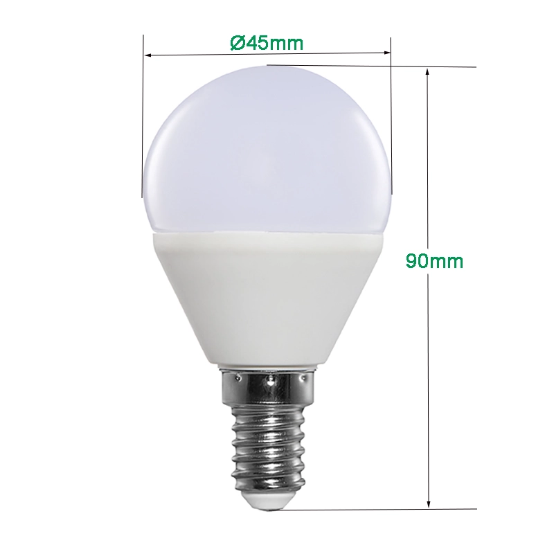 Bombillas LED para pelota de golf convencional PCA G45 6W