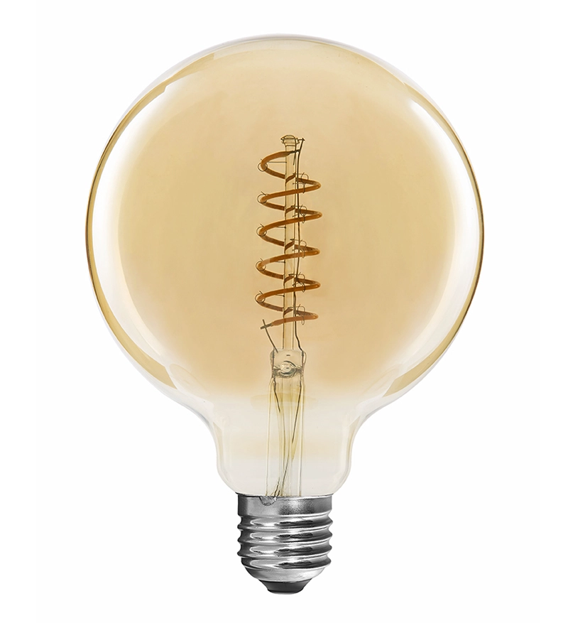 China Flexible LED Globe Filament bulbs G125 4W manufacturer
