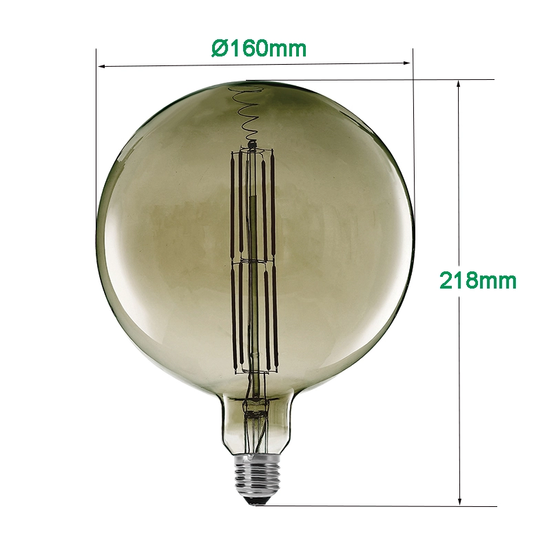 Ampoules à filament géant LED G160 8W