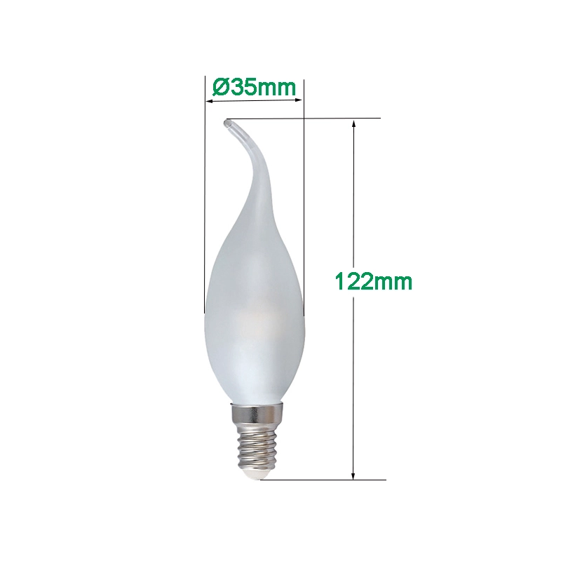 Los bulbos de cristal del LED al por mayor Bulbo de cristal lleno de China LED Fabricantes Los bulbos de China Edison LED del OEM Fabricantes