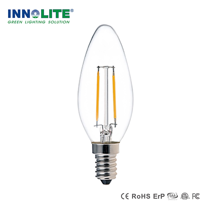 LED filament light bulbs C35 2W