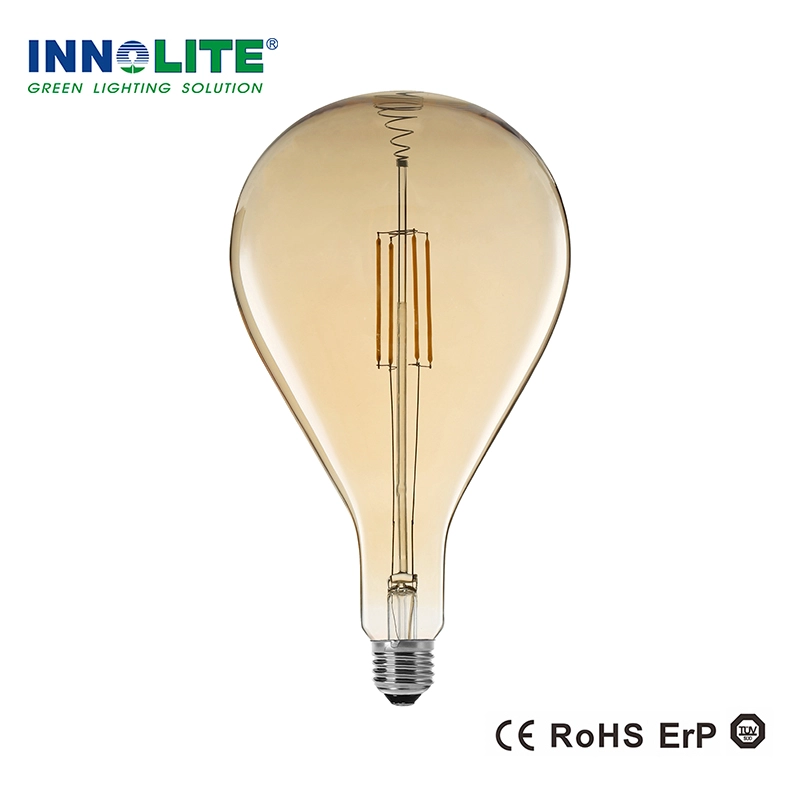 Grandes LED decorativos bombillas Filamento PS160 4W