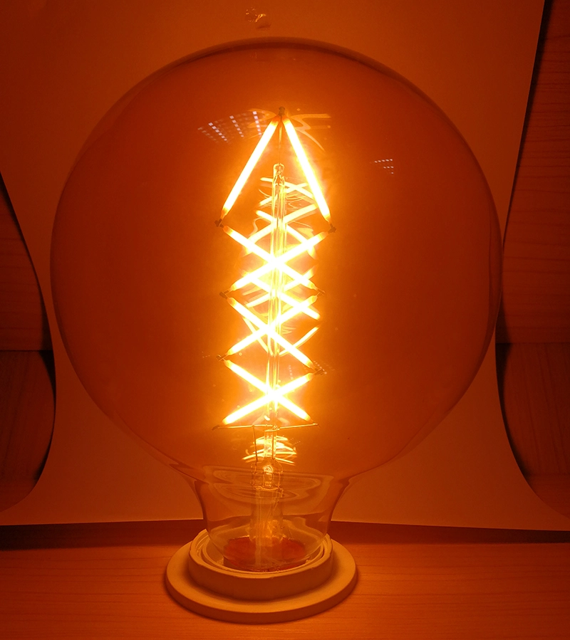 Bulbo de Filamento Esférico Edison Vintage G125